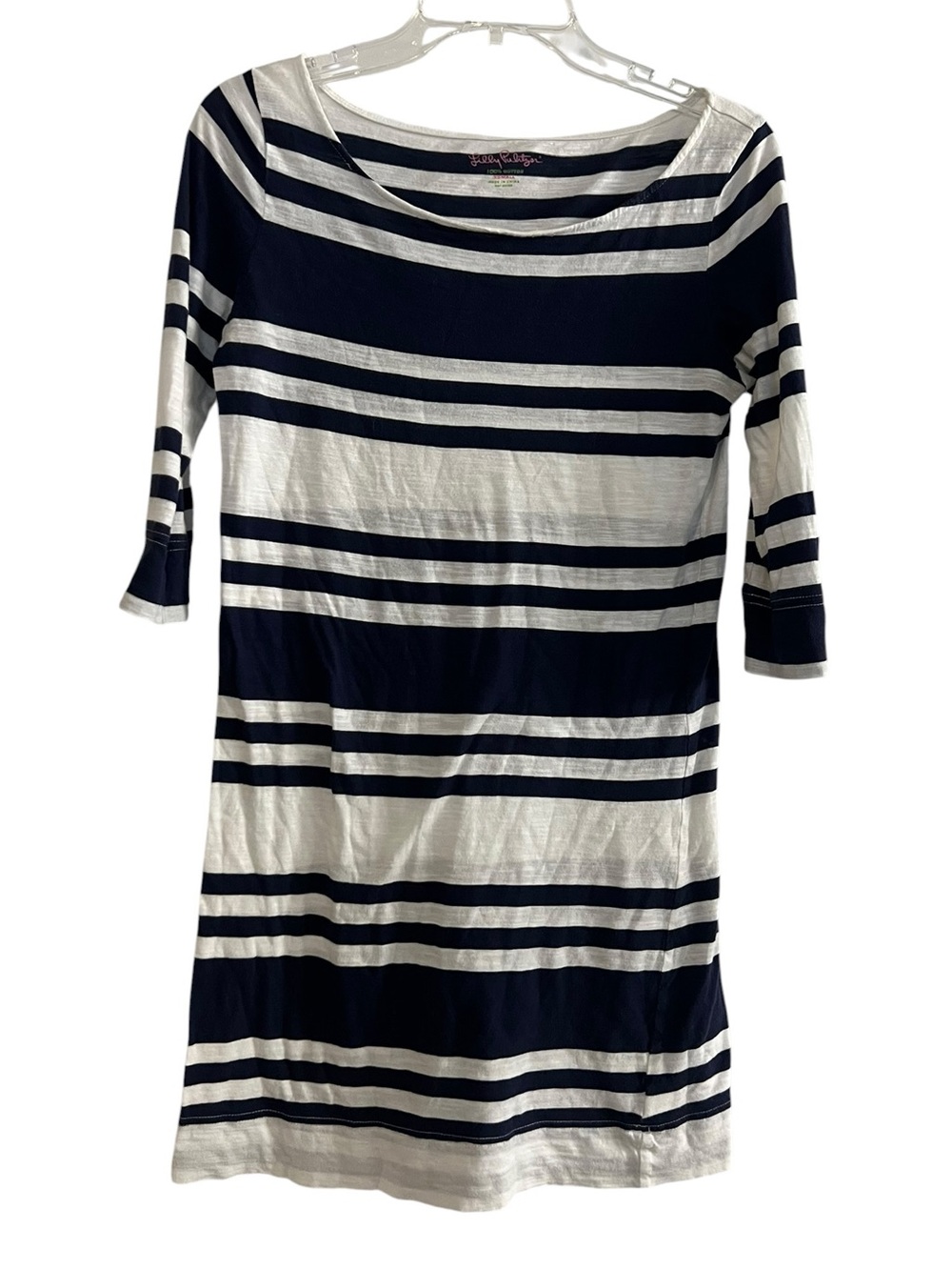 Lilly Pulitzer Striped Boat Neck Dress XSMALL